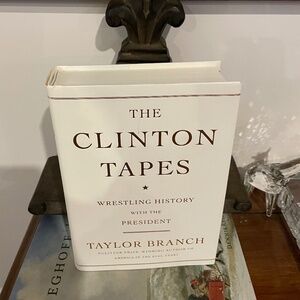 Hardback book. The Clinton Tapes